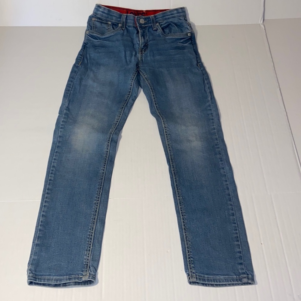 Levi’s 511 Boys Size 12 Reg Waist 26 Length 27 Denim Straight Cut Blue Jeans